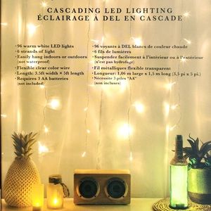 LED Curtain lights 2 boxes NEW